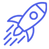 Rocket ship icon